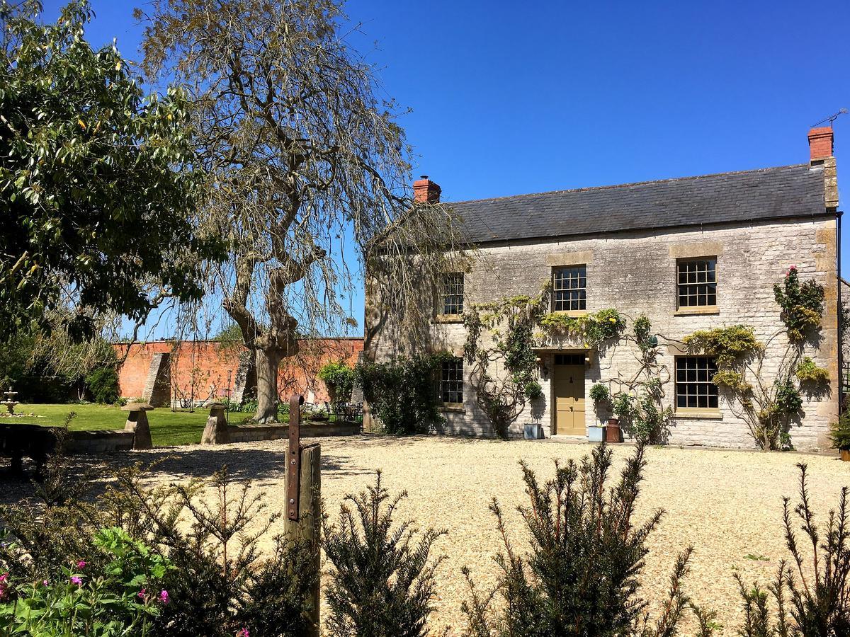 Huxham Farmhouse Bed and Breakfast East Pennard Buitenkant foto