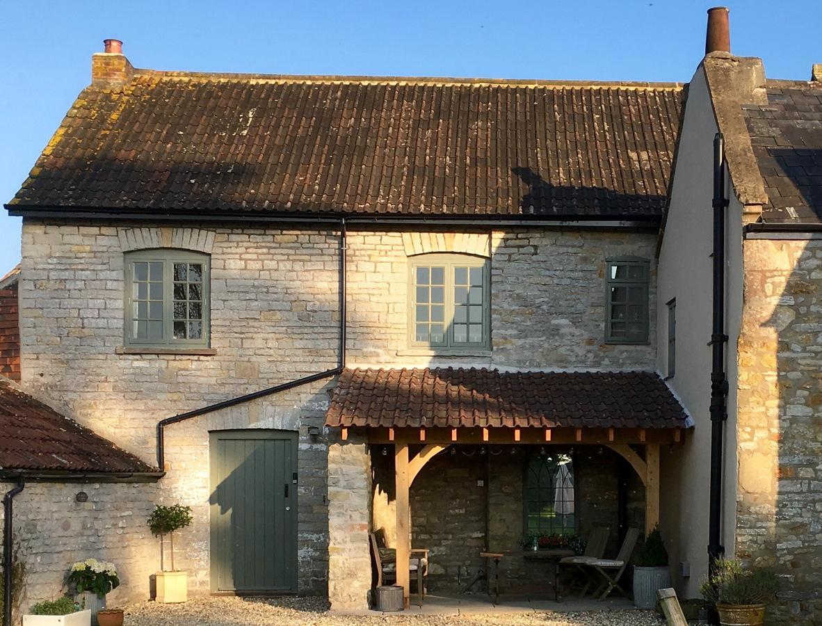 Huxham Farmhouse Bed and Breakfast East Pennard Buitenkant foto